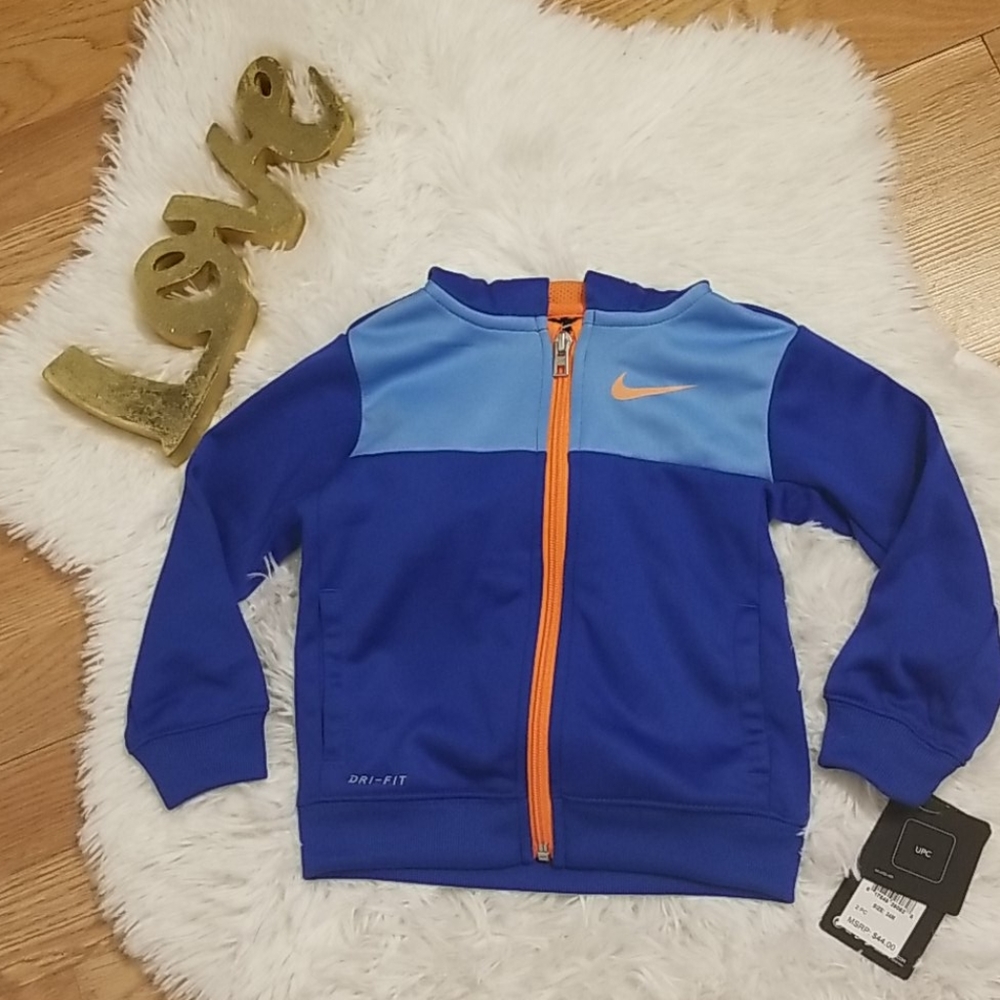 NWT Nike Boys Zip-up Thermal Hoodie Sz 24 …